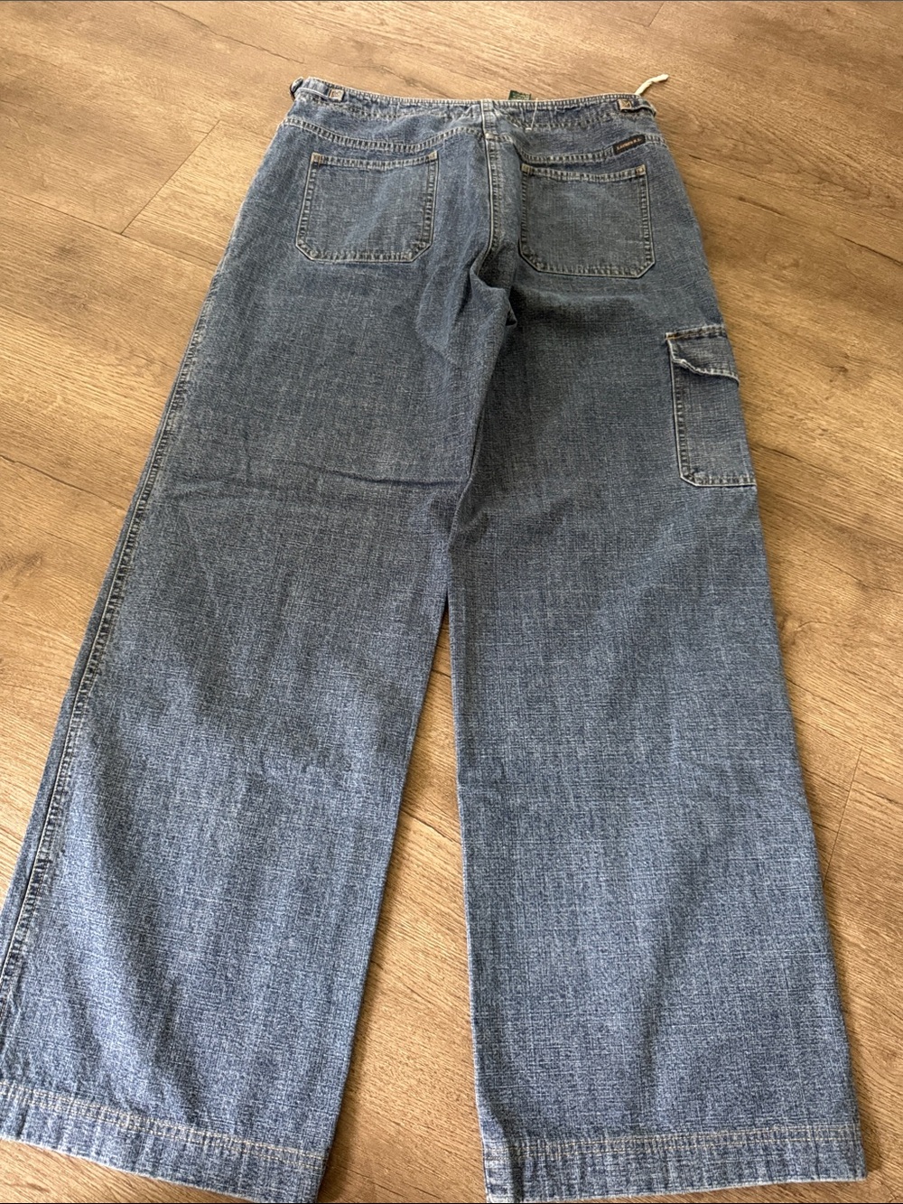 Ralph Lauren Vintage Denim Cargo Jeans - Picture 4 of 8
